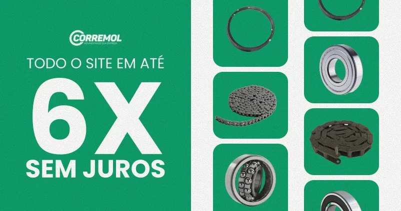 6X SEM JUROS