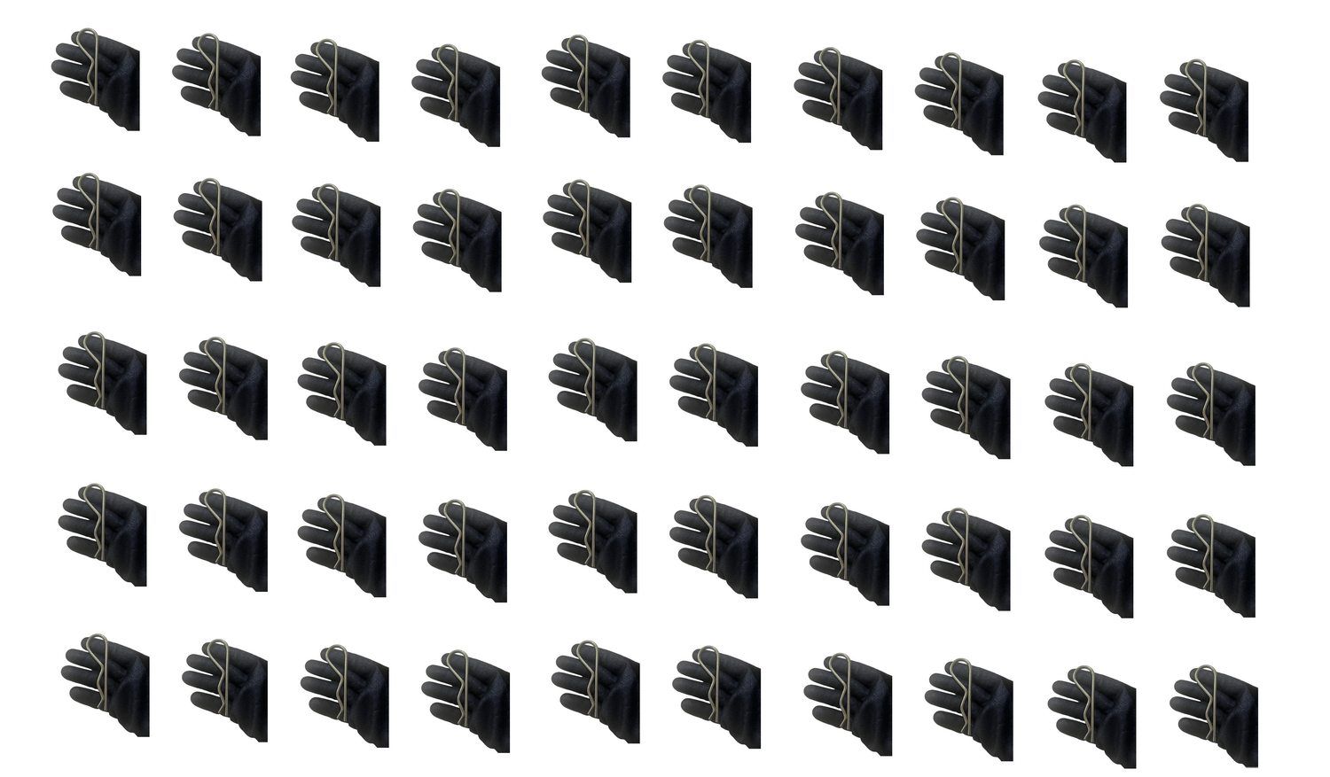50 unidades Grampo Tipo R 4,0x90mm - KIT