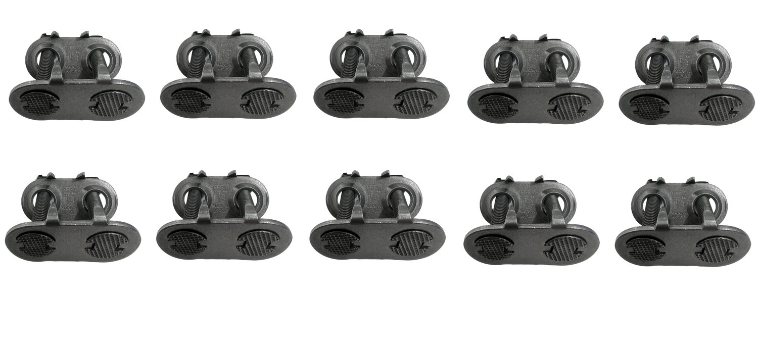 Kit 10 Peças Grampo Correia Transportadora 1.1/4 FERA