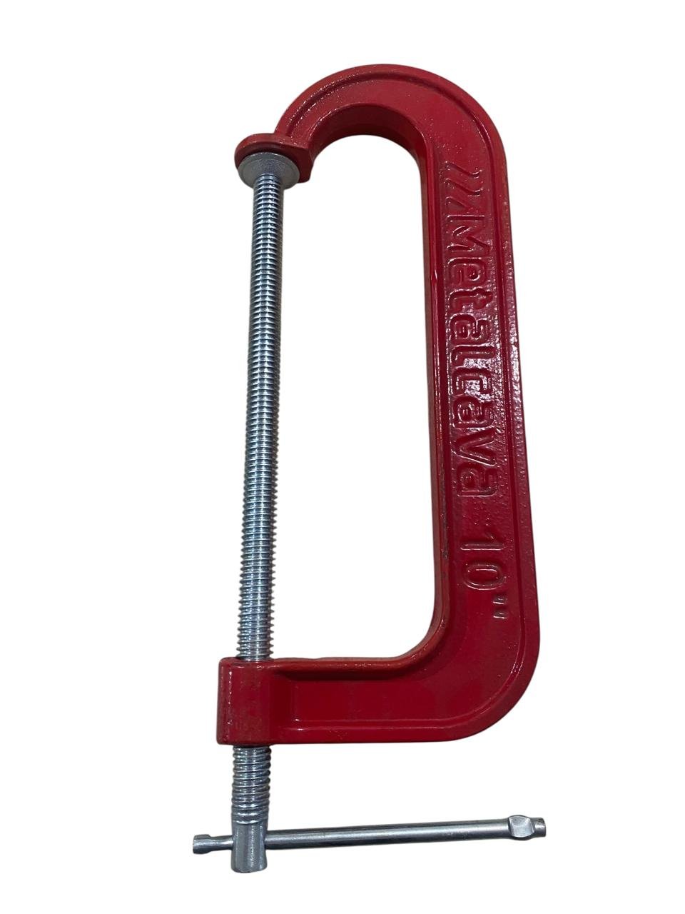 Grampo Sargento Fixação Tipo C 10" METALCAVA - C10