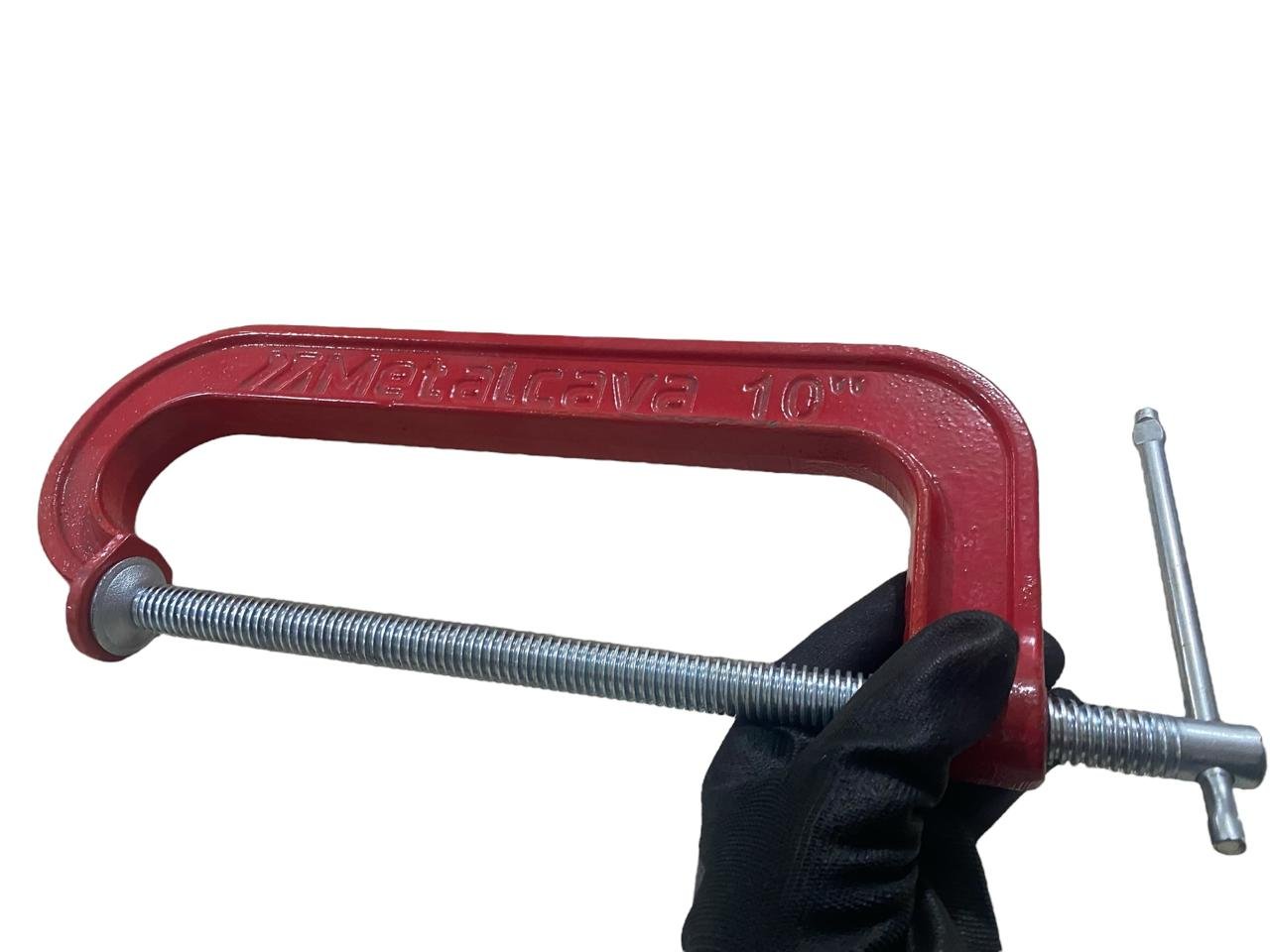 Grampo Sargento Fixação Tipo C 10" METALCAVA - C10