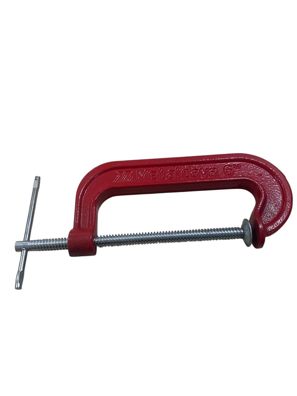 Grampo Sargento Fixação Tipo C 6" METALCAVA - C6