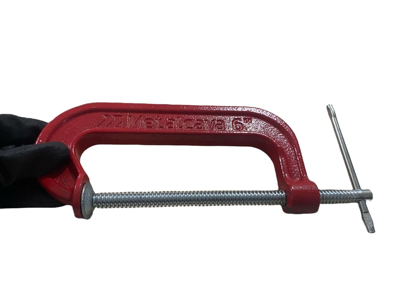 Grampo Sargento Fixação Tipo C 6" METALCAVA - C6