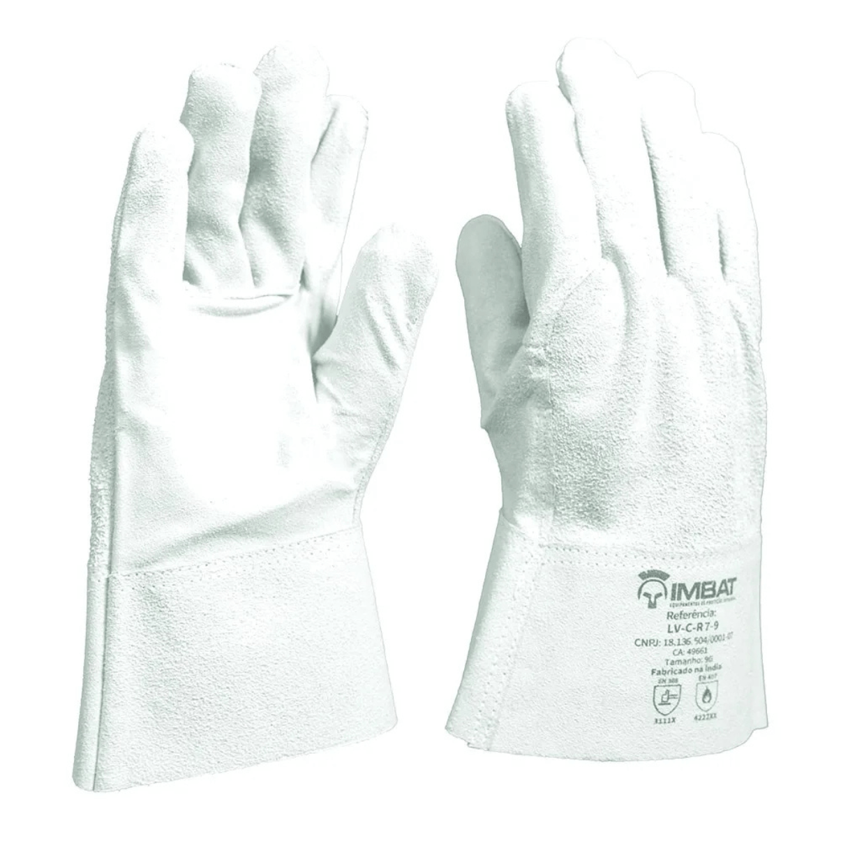 Luva Raspa Petroleira 7cm 9(G) Imbat Blister CA 49661