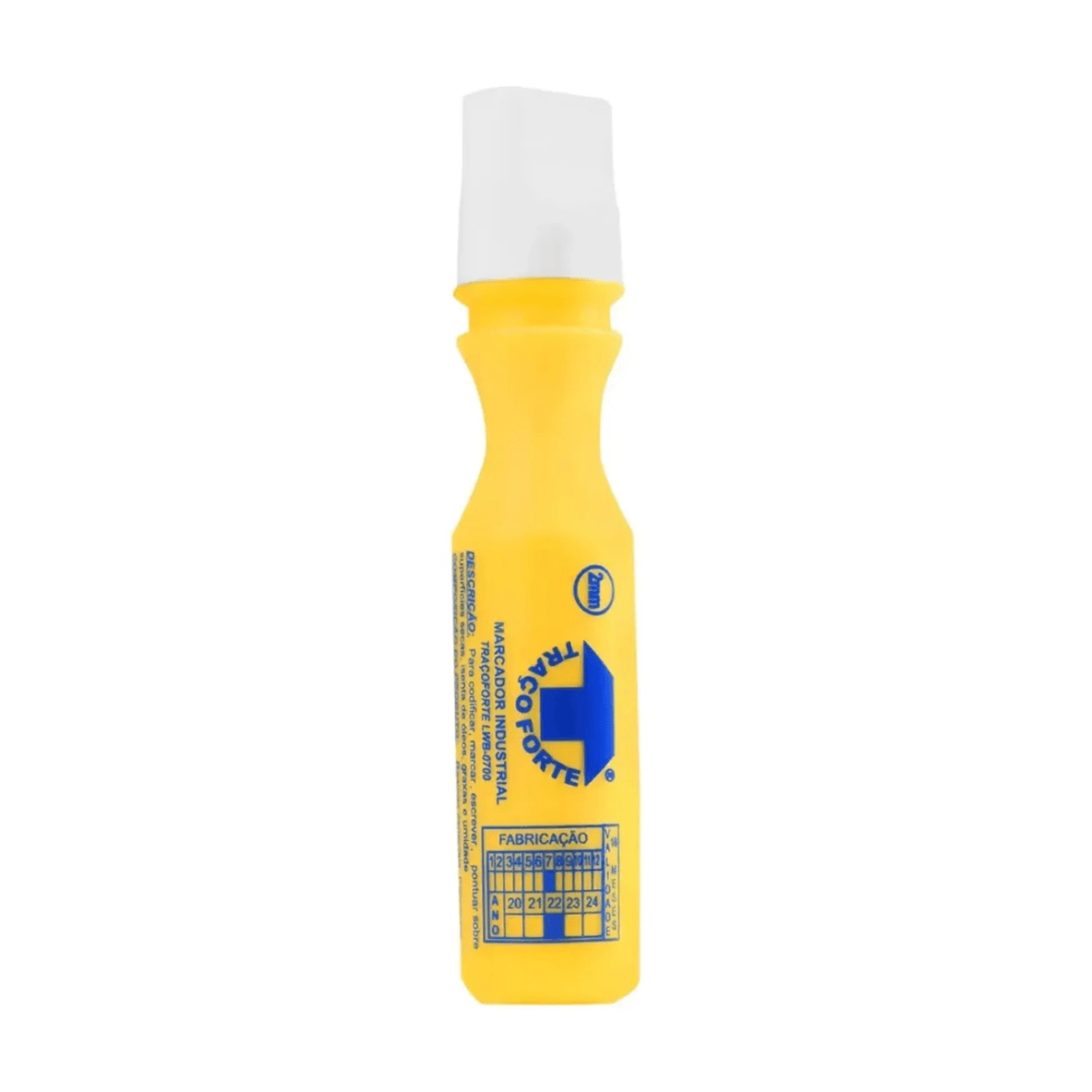 Marcador Esf Plastico 60Ml 2Mm Amarelo Baden