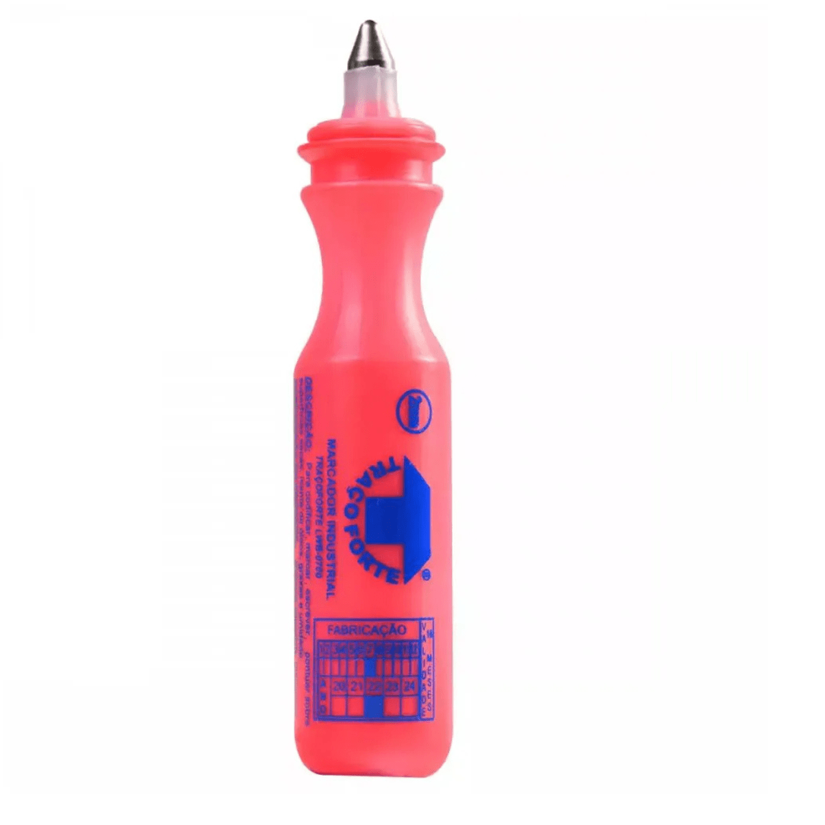 Marcador Esf Plastico 60Ml 3Mm Vermelho Baden