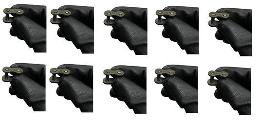 10 peças de Emenda para Corrente ASA 50/1 CM - KIT