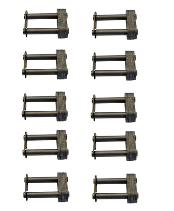 10 peças de Emenda para Corrente Dupla DIN 08-B2 CM - KIT