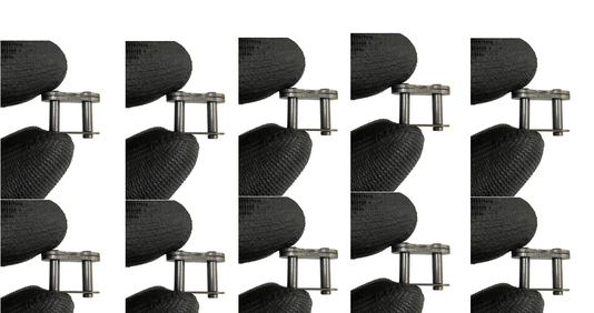 10 peças de Emenda Simples ASA 40/1 CM - KIT