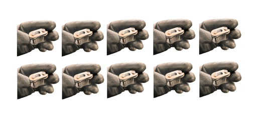 10 peças de Emenda Simples ASA 60/1 H Reforçada CM - KIT