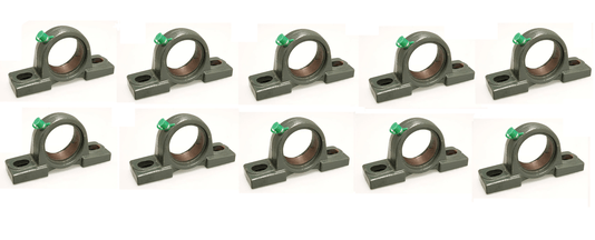 10 peças de Mancal P 204 WHX - KIT