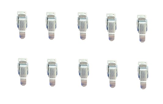 10 peças Fecho Rápido Trava Pressão FA3/E1 Zincado - KIT
