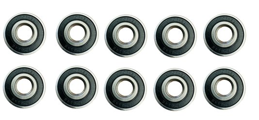 10 peças Rolamentos 6203 2RS 17x40x12 - KIT