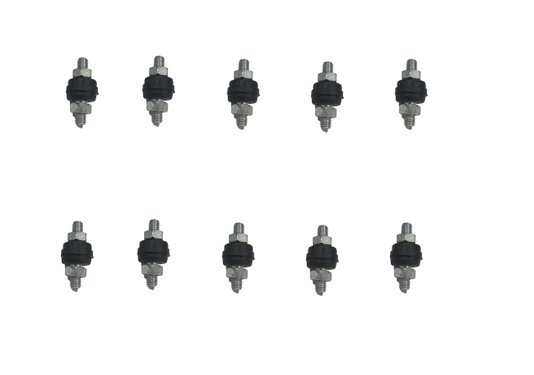 10 unidades Amortecedor Coxim A1 M6 VIBRA-STOP - KIT