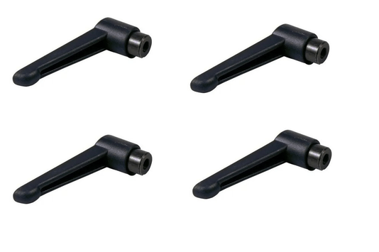 4 peças de Manípulo Alavanca Trava 78 M8 Fêmea ZAMAK - KIT