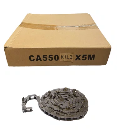 5 metros de Corrente Agrícola CA 550 K1 2X2 CM - Caixa