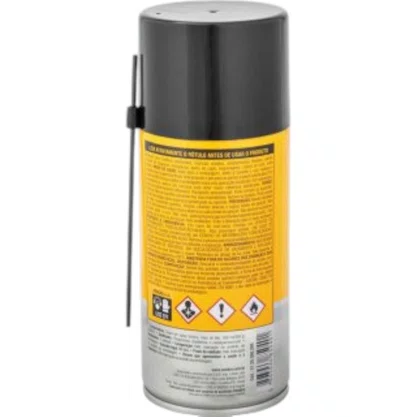 Kit 5 Unidades Graxa Spray Branca 300ml 200g Vonder