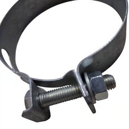 Abraçadeira Mangote Fita 20mm 43–51mm Zincada (ZB)