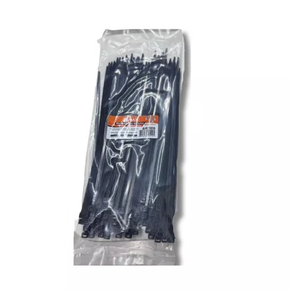 Kit 100 Abraçadeira Nylon 200X3,5Mm Pt Ajax