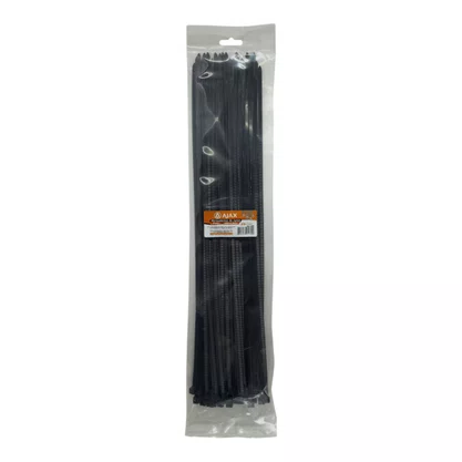 Kit 50 Abraçadeira Nylon 380X4,8Mm Pt  Ajax
