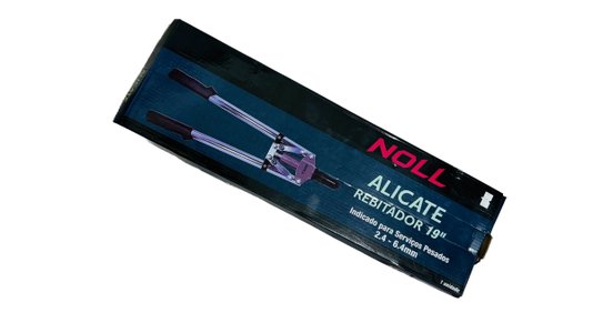 Alicate Rebitador Manual Alavanca 19 2,4 a 6,4mm NOLL