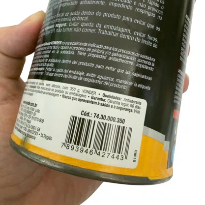 Antirrespingo Pasta sem Silicone 350gr VONDER