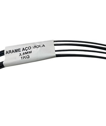 Arame Aço Mola 3,5mm Classe B - POR QUILO