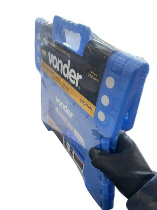 Banqueta Plástica Dobrável 220Mm Azul VONDER