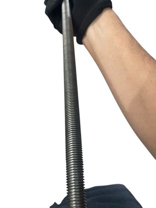 Barra Roscada M16 MA 2,00 1m Aço Polida Rosca Métrica