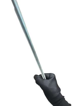 Barra Roscada 3/8" UNC 16 1m Zincada Aço Rosca Polegada
