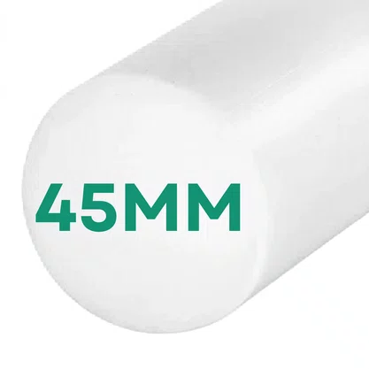 Barra Tarugo de Polipropileno 45x1000mm