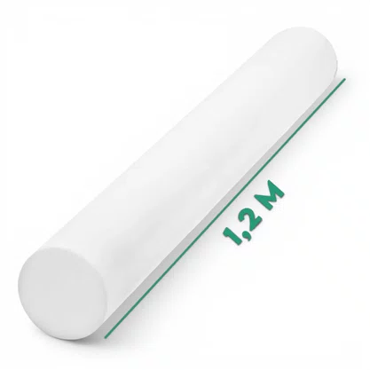 Barra Tarugo Nylon 66 35mm 1 Metro Redonda Tecnyl