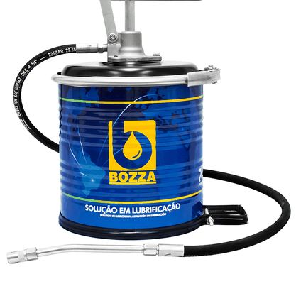 Bomba Manual Graxa Recipiente 7Kg Linha G4 (8522-G4) BOZZA