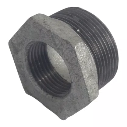 Bucha de Redução Fêmea Galvanizada  3/4X1/2