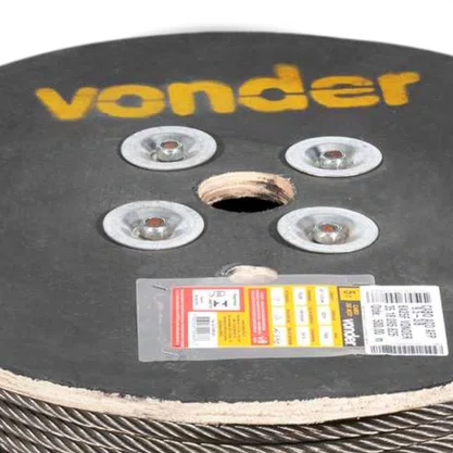 Cabo Aco Af 1/2-13,0 6X25f Polido  Vonder - Vendido em Metro