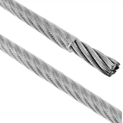 Cabo Aço Plastificado 3/32 2,4mm 6x7 Vonder- Em Metro