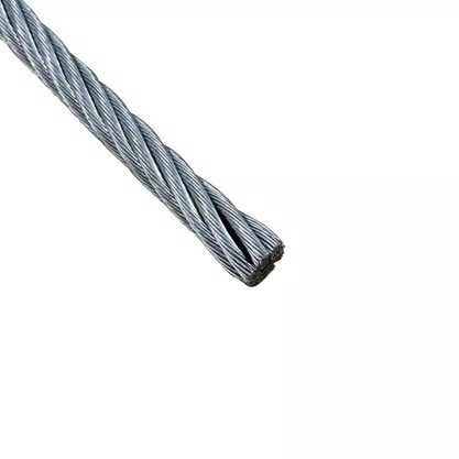 Cabo Aço Galvanizado 1/4 6,4mm Vonder Metro - Em metro