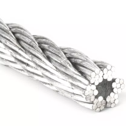 Cabo Aço Galvanizado 3/8 9,5mm 6x7 Vonder- em metro