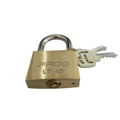 Cadeado Latão Pado LT35 35mm 2 Chaves Antiferrugem