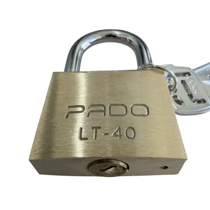 Cadeado Latão Pado LT35 35mm 2 Chaves Antiferrugem