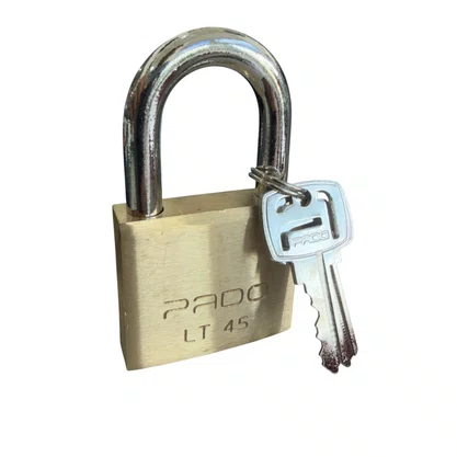 Cadeado Latão Pado LT45 45mm 2 Chaves Antiferrugem