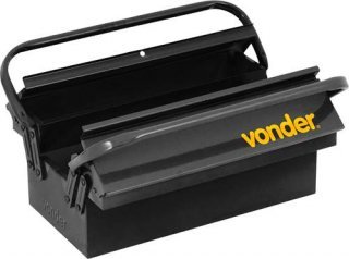 Caixa de Ferramentas Sanfona 3 Gavetas 40CM VONDER