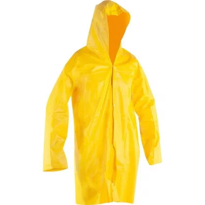 Capa Chuva Pvc Sem Forro Gg Amarela 954