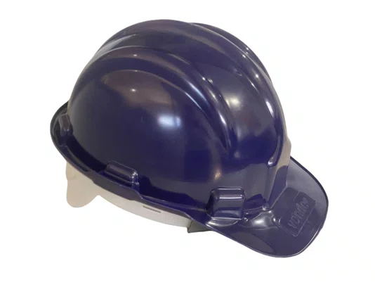 Capacete Segurança com Aba Frontal Azul VONDER