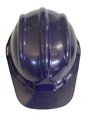 Capacete Segurança com Aba Frontal Azul VONDER