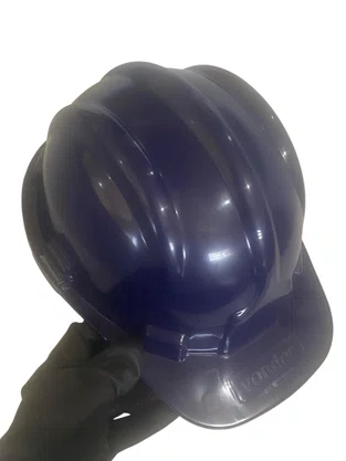 Capacete Segurança com Aba Frontal Azul VONDER