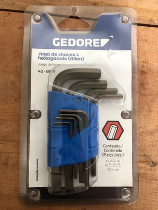 Chave Allen Jogo 2A10 42-88M Gedore