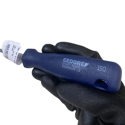 Chave Fenda 1/4x5" GEDORE Aço Resistente Profissional