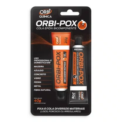 Cola Epoxi Orbiepoxi 10Min 2X20gr Orbi