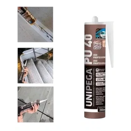 Cola Selante PU40 380g Branco Unipega Uso Geral
